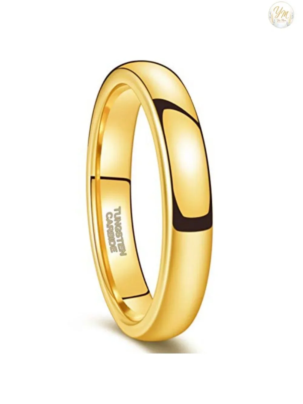Tungsten Carbide Wedding Band Ring Comfort Fit Durable Scratch Resistant Men